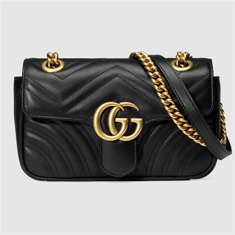 google what is the gucci bag look like|Gucci black and white bag.